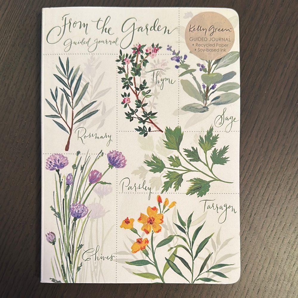 Kelly Green From the Garden Guided Journal